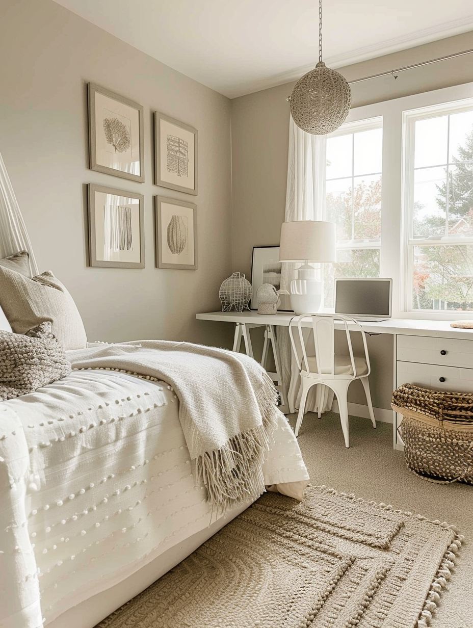 49 Bedroom with Study Table Ideas for Comfort and Focus - DecorwithEva