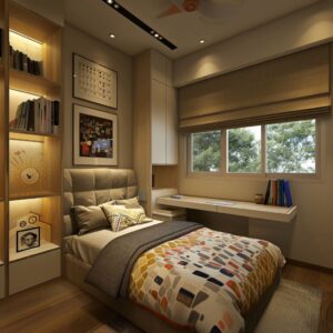49 Bedroom with Study Table Ideas for Comfort and Focus - DecorwithEva