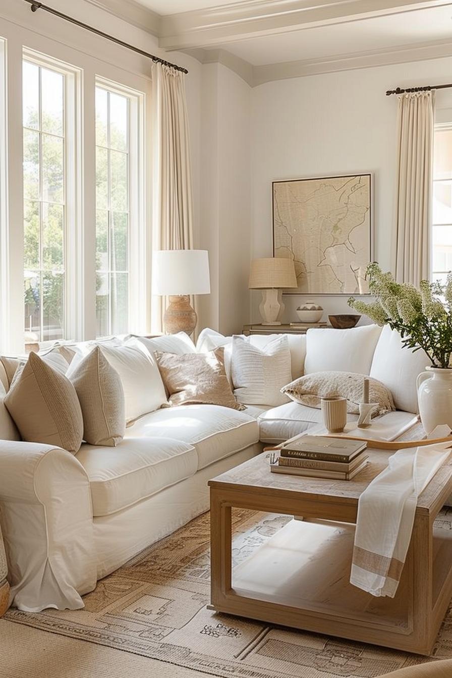 43 Neutral Living Room Ideas for Timeless Elegance - DecorWithEva