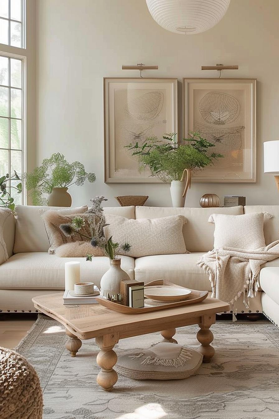 43 Neutral Living Room Ideas for Timeless Elegance - DecorWithEva