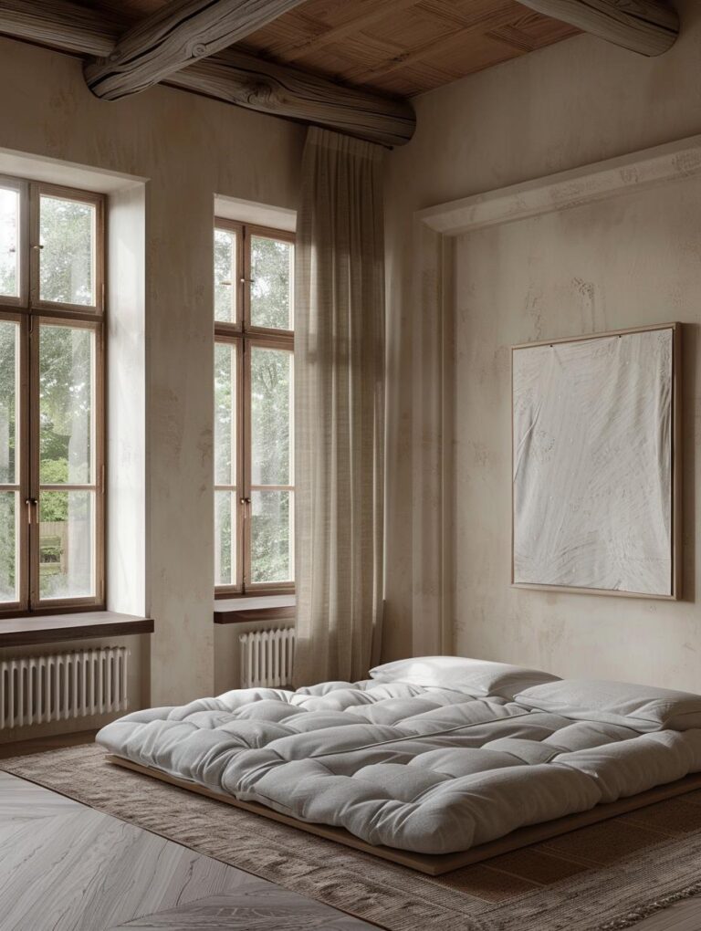 24 Innovative No Bed Frame Ideas for Comfort and Style - DecorwithEva