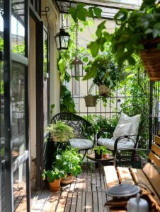 +71 Creative Small Balcony Decor Ideas - DecorwithEva