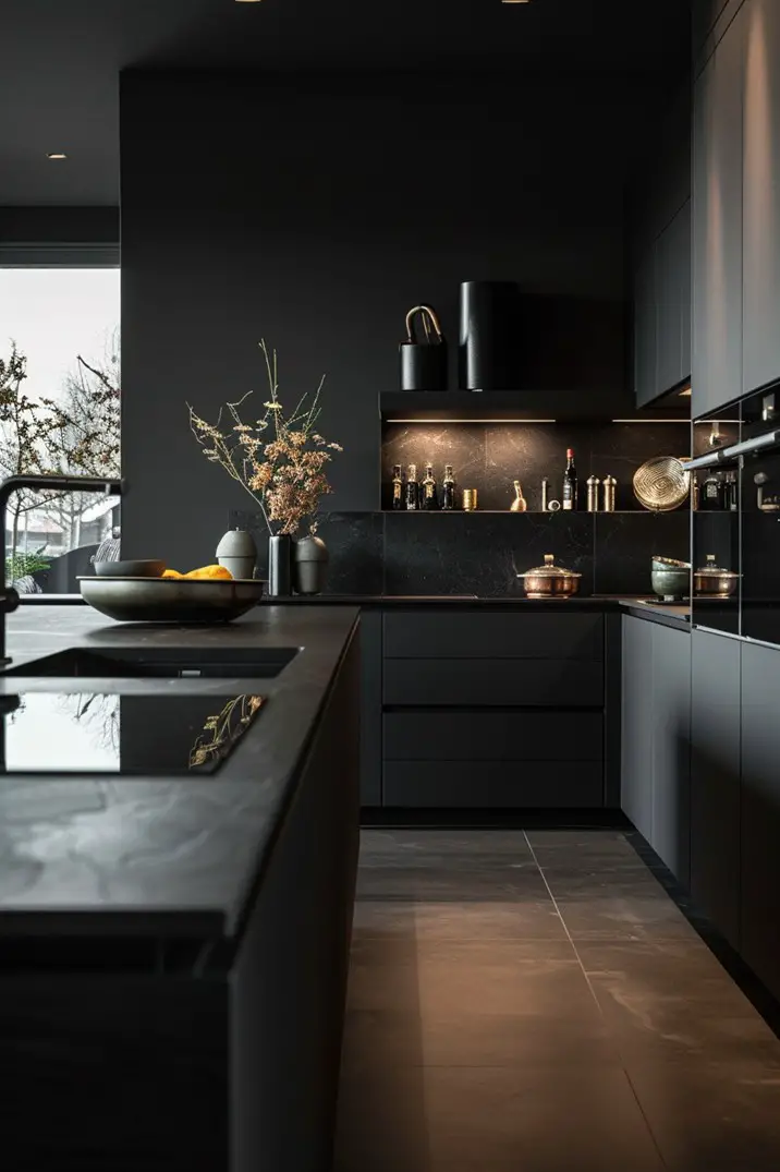 44 Black Kitchen Ideas That Never Go Out of Style