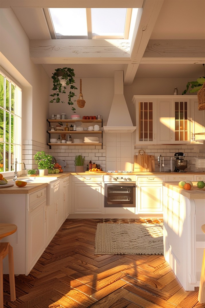 52 Brilliant White Kitchen Ideas to Brighten Your Space - DecorwithEva