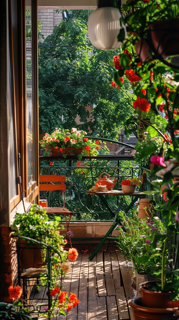 +100 Balcony Garden Ideas to Bloom Your Space - DecorwithEva