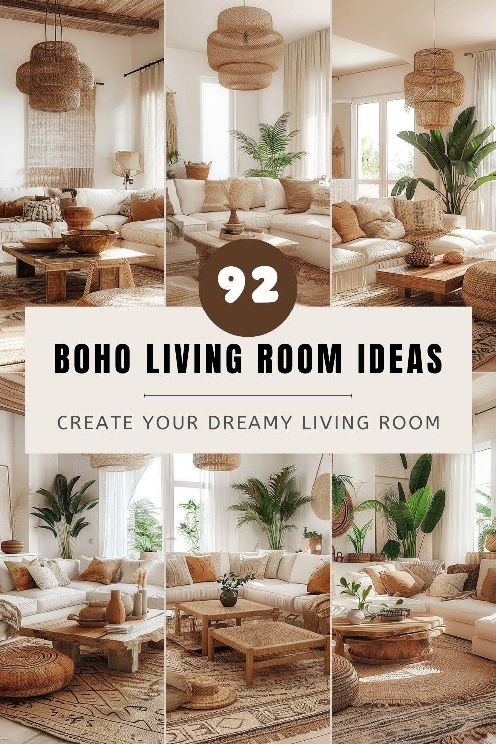 92 Ideas to Design Your Dream Boho Living Room - DecorWithEva