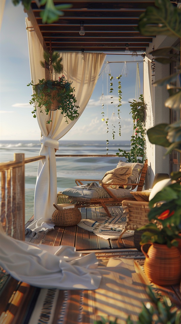 73 Coastal Balcony Decor Ideas for Breezy Beach Vibes - DecorwithEva