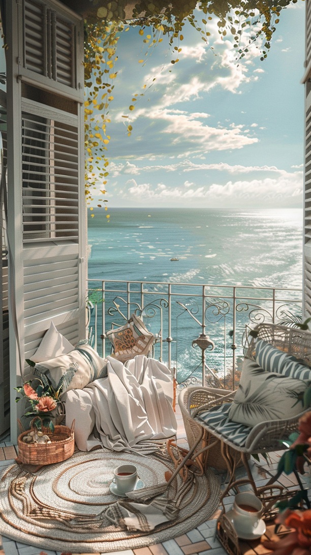 73 Coastal Balcony Decor Ideas for Breezy Beach Vibes - DecorwithEva