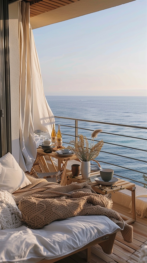 73 Coastal Balcony Decor Ideas for Breezy Beach Vibes - DecorwithEva
