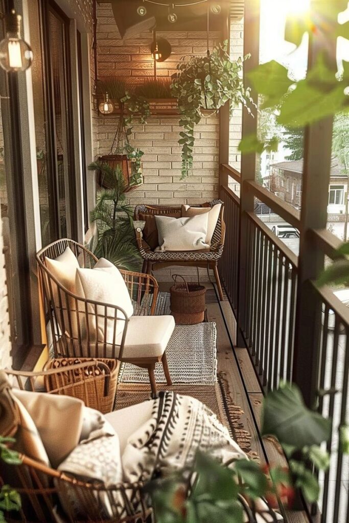 +72 Inspiring Ideas for Your Dream Cozy Balcony - DecorWithEva