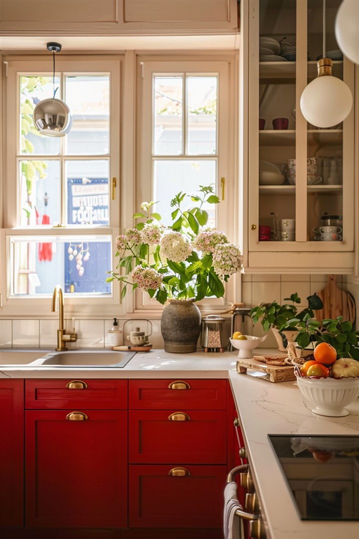 56 Stunning Red Kitchen Ideas for Every Style - DecorwithEva