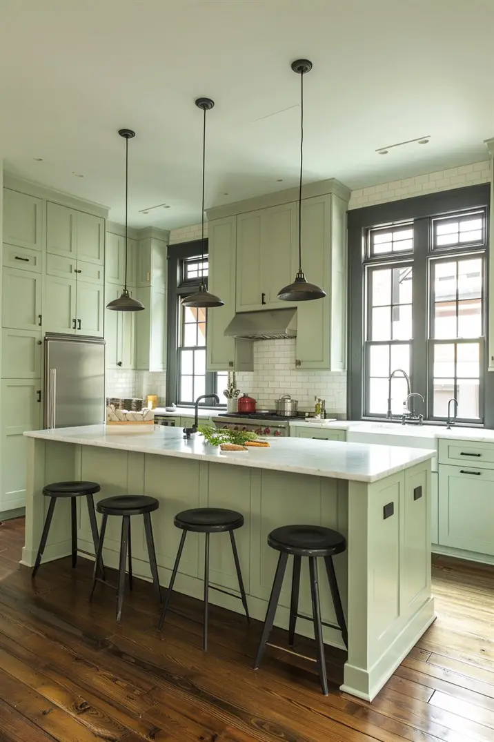 54 Inspiring Ideas for a Tranquil Sage Green Kitchen - DecorwithEva