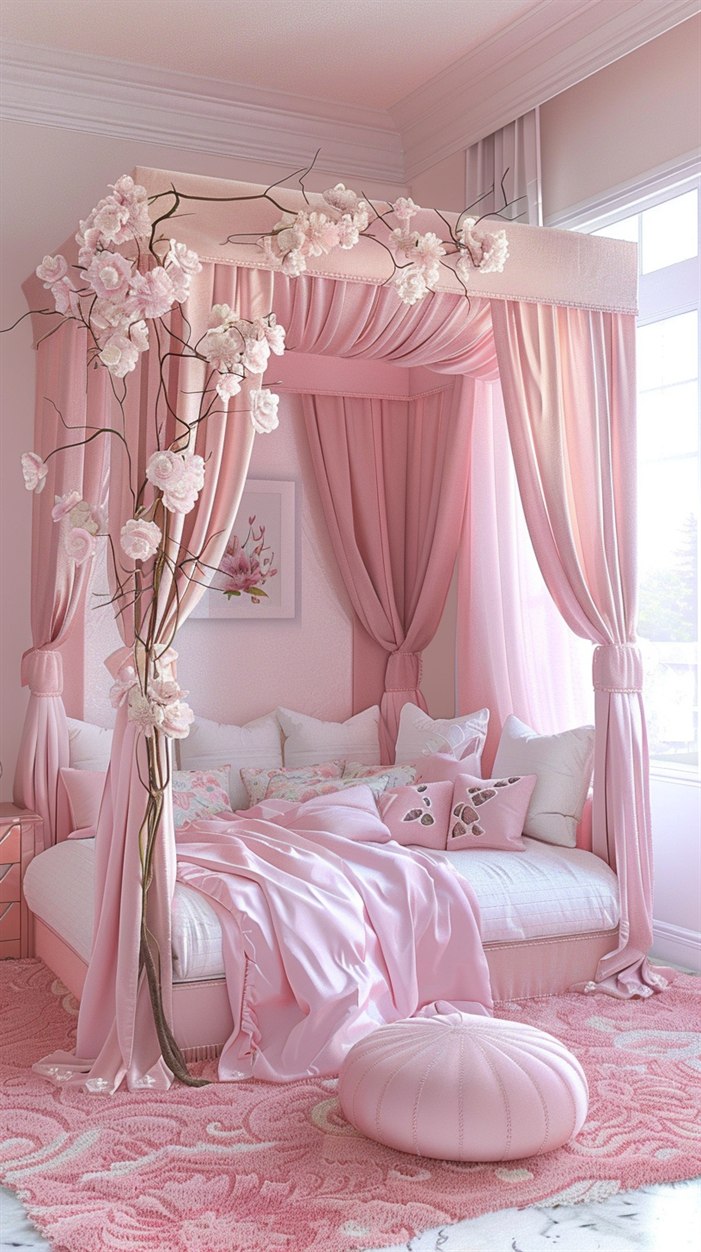 +50 Absolutely Breathtaking Girls Bedroom Ideas - DecorwithEva