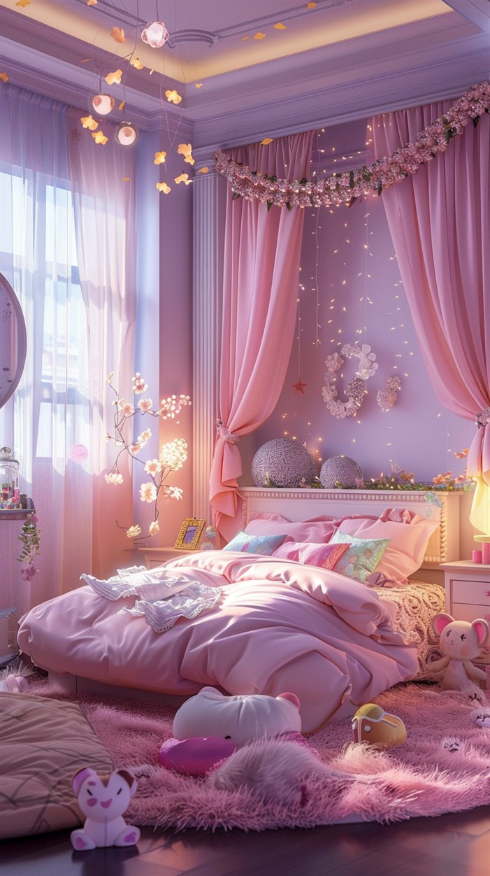 +50 Absolutely Breathtaking Girls Bedroom Ideas - DecorWithEva