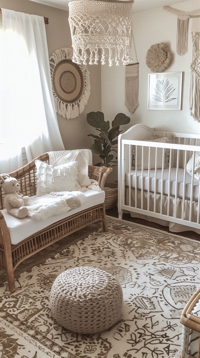 +60 Gorgeous Bohemian Nursery Ideas to Copy - DecorwithEva