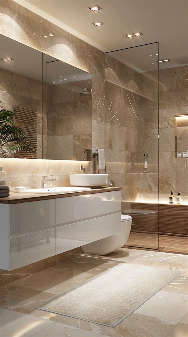 +55 Inspiring Modern Bathroom Ideas to Refresh Your Space - DecorwithEva