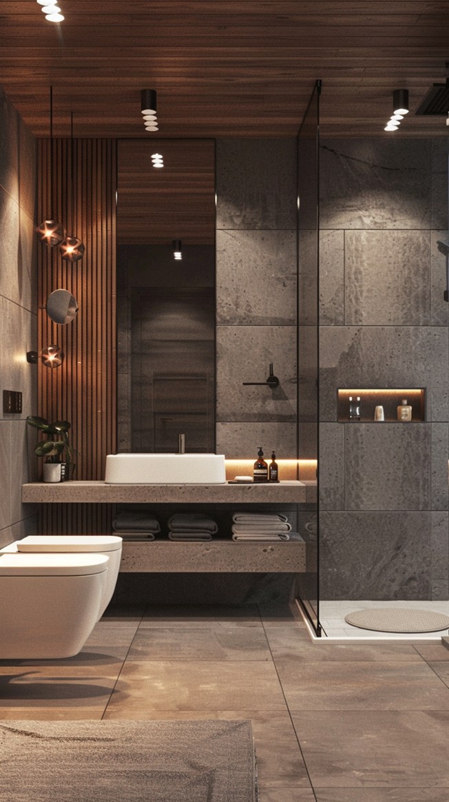 +55 Inspiring Modern Bathroom Ideas to Refresh Your Space - DecorWithEva