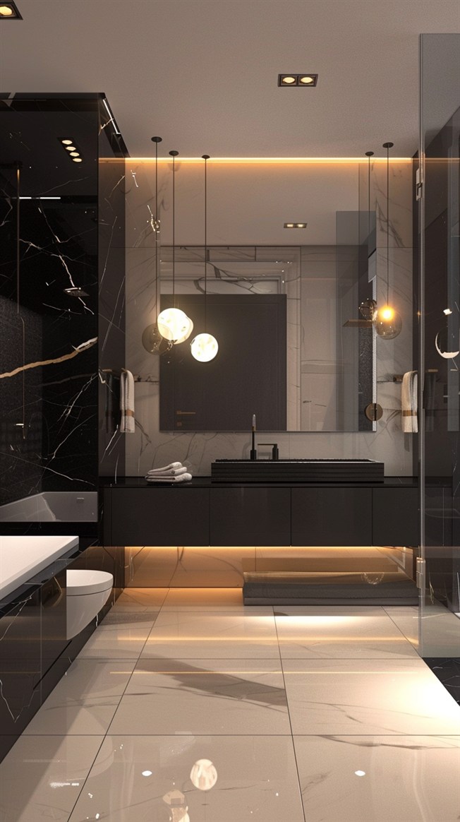 +55 Inspiring Modern Bathroom Ideas to Refresh Your Space - DecorwithEva