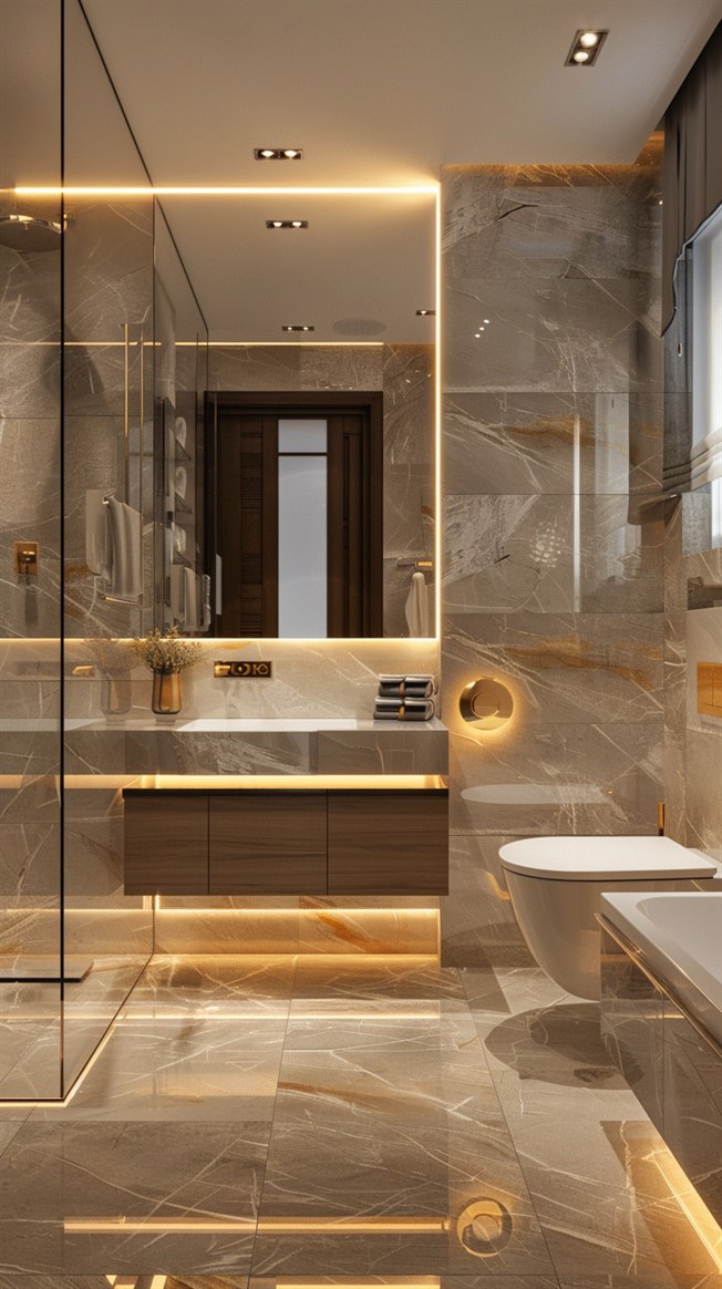 +55 Inspiring Modern Bathroom Ideas to Refresh Your Space - DecorwithEva