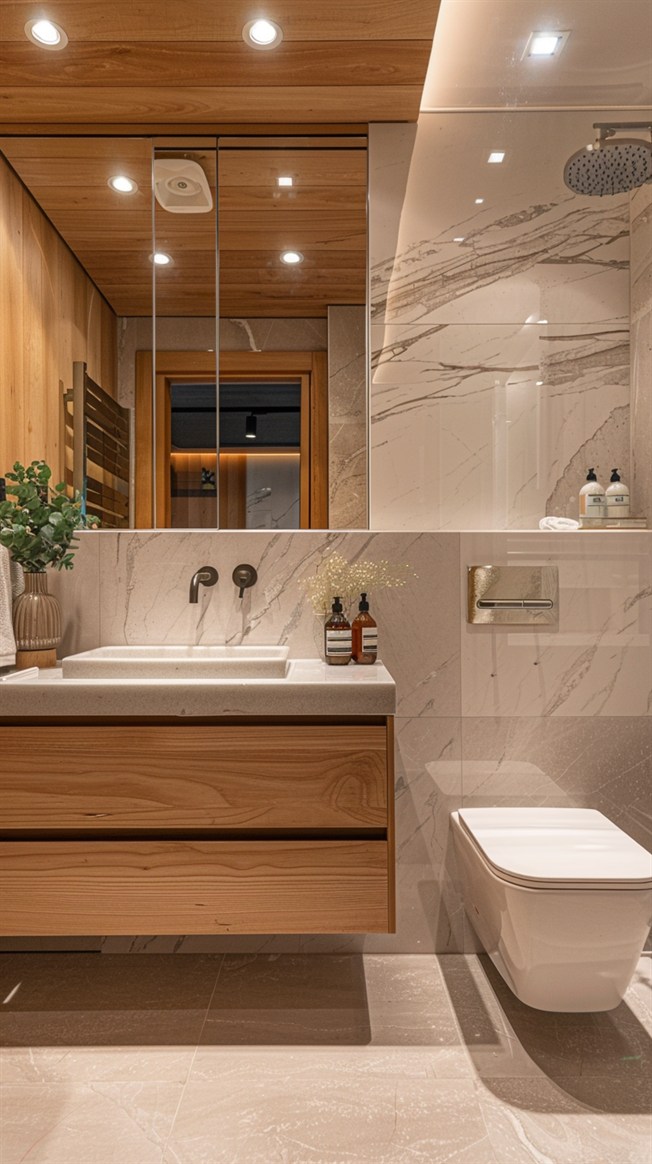 +55 Inspiring Modern Bathroom Ideas to Refresh Your Space - DecorwithEva