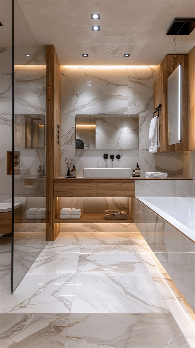 +55 Inspiring Modern Bathroom Ideas to Refresh Your Space - DecorwithEva