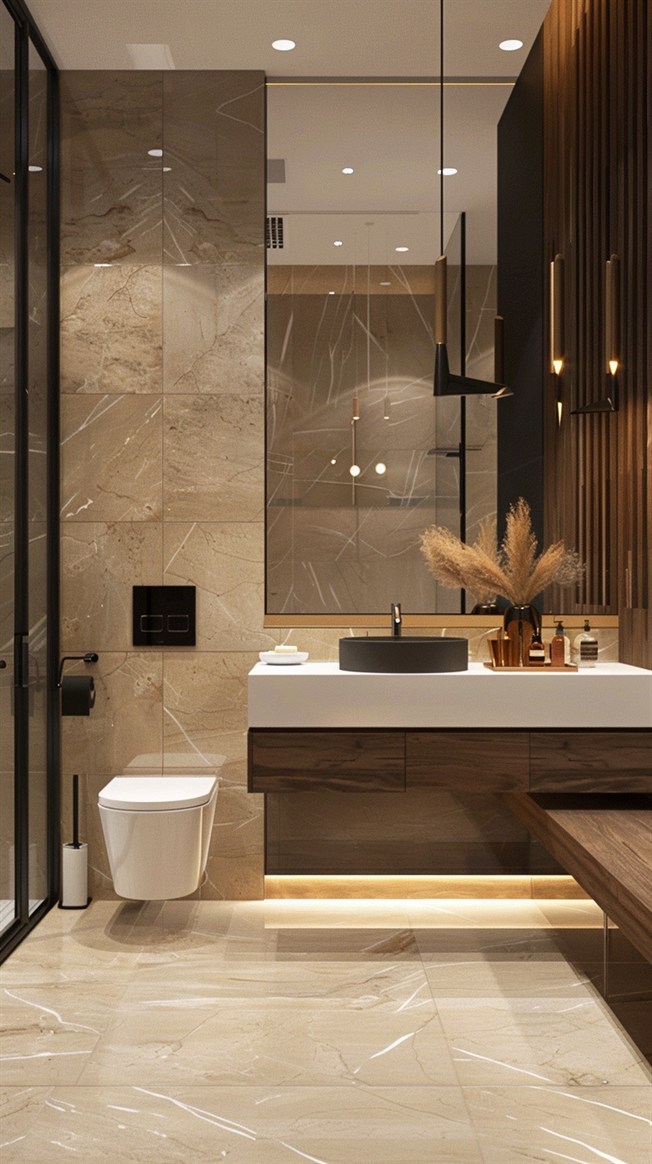 +55 Inspiring Modern Bathroom Ideas to Refresh Your Space - DecorwithEva