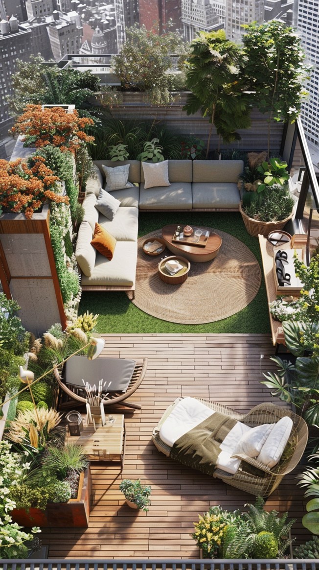 50+ Stunning Small Rooftop Ideas for a Dreamy Space - DecorwithEva