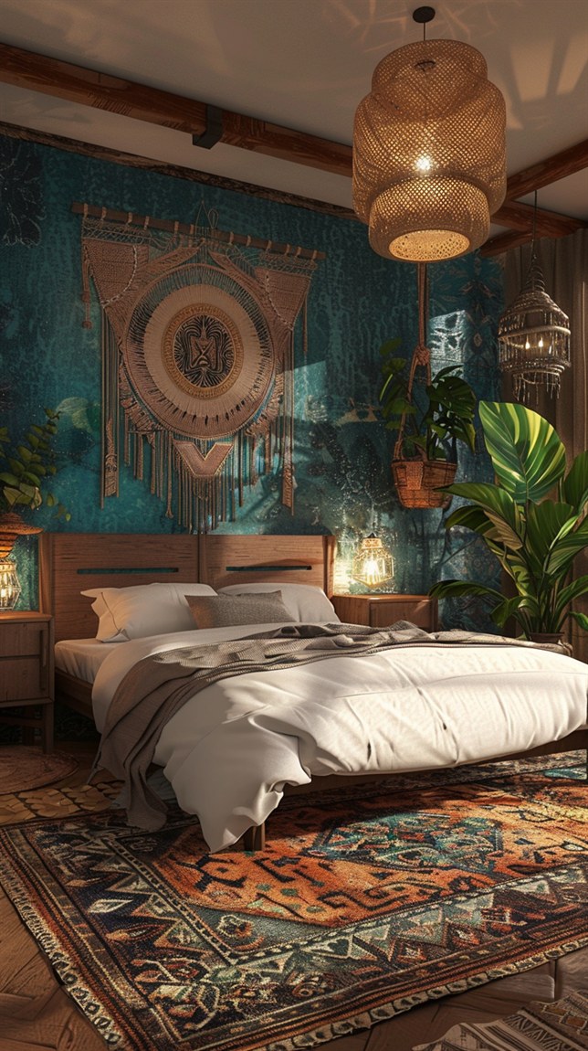 57+ Unique Boho Bedroom Ideas to Personalize Your Space - DecorwithEva