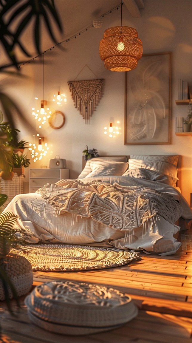 57+ Unique Boho Bedroom Ideas to Personalize Your Space - DecorwithEva