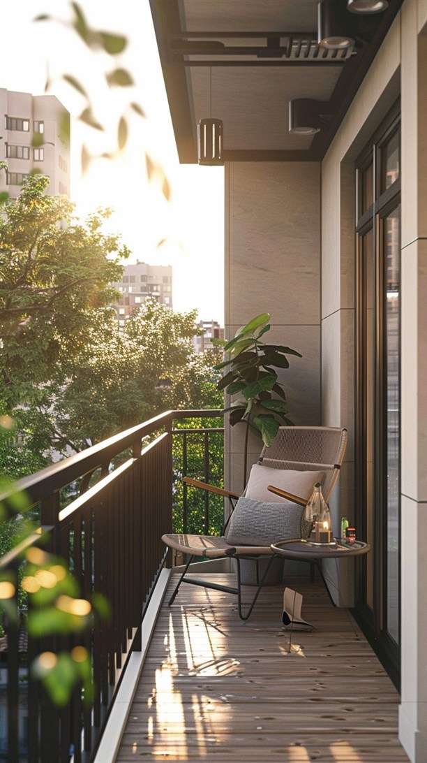 57 Stunning Minimalist Balcony Ideas for a Clean Look - DecorWithEva