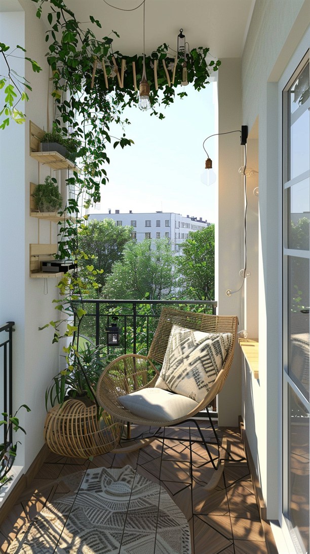 57 Stunning Minimalist Balcony Ideas For A Clean Look - Decorwitheva