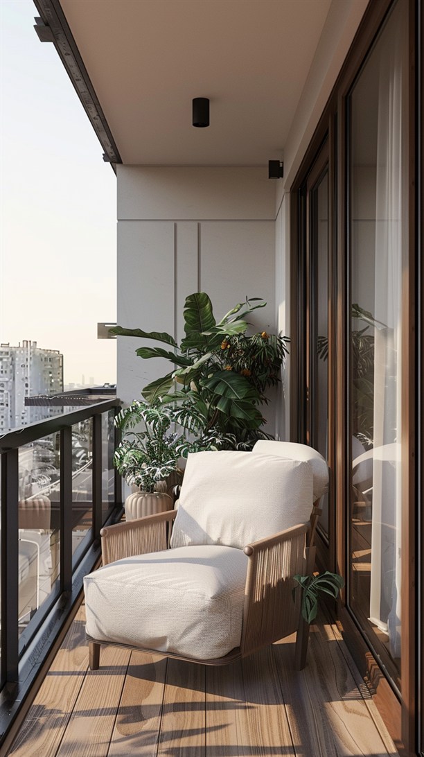 57 Stunning Minimalist Balcony Ideas for a Clean Look - DecorWithEva