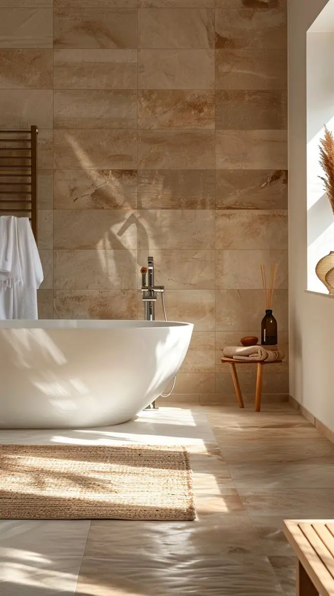 48+ Amazing Earthy Bathroom Ideas You Will love DecorwithEva