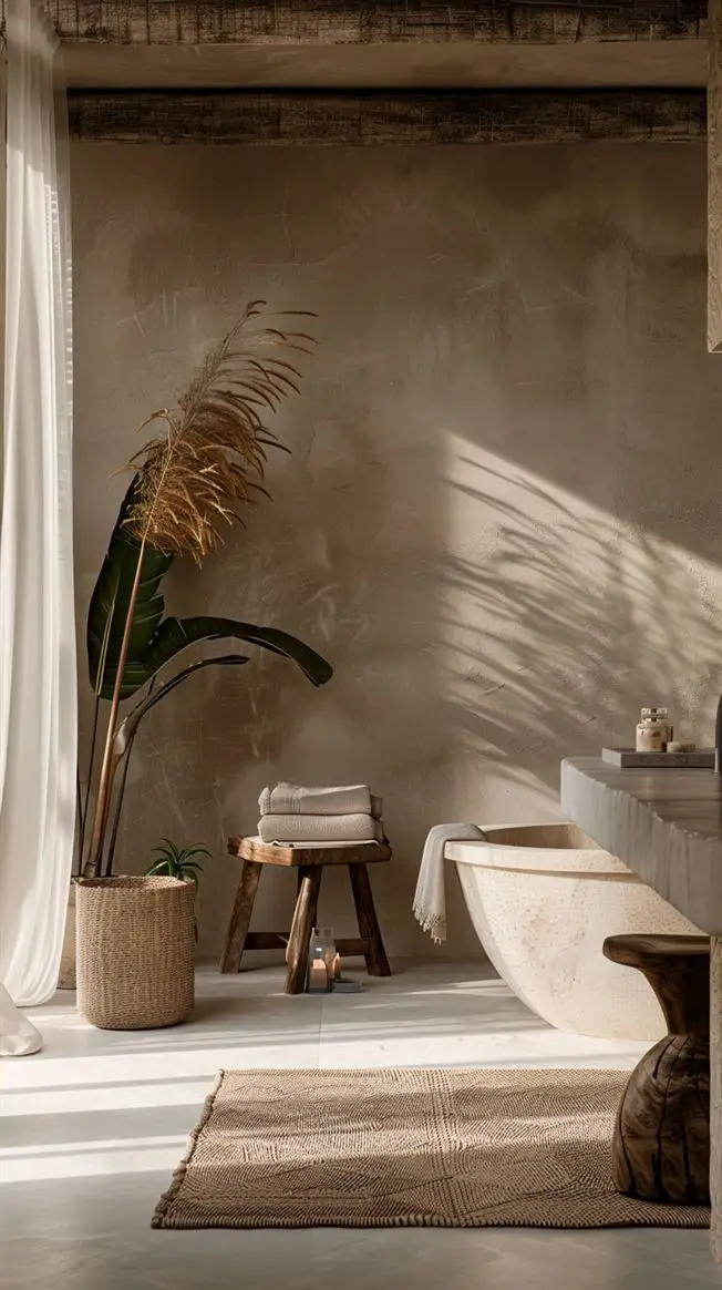 48+ Amazing Earthy Bathroom Ideas You Will love DecorwithEva