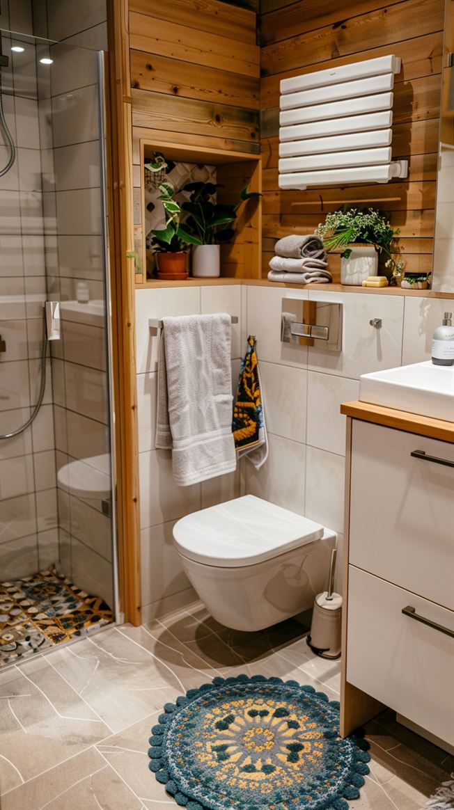 48+ Amazing Earthy Bathroom Ideas You Will love - DecorwithEva