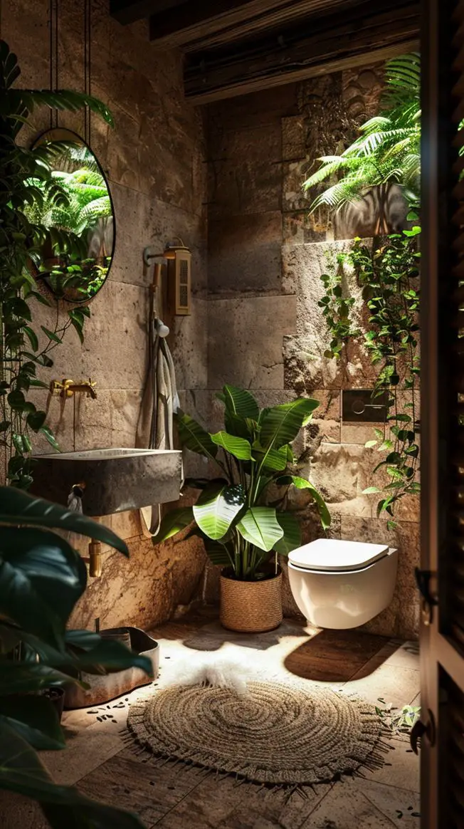 48+ Amazing Earthy Bathroom Ideas You Will love DecorwithEva