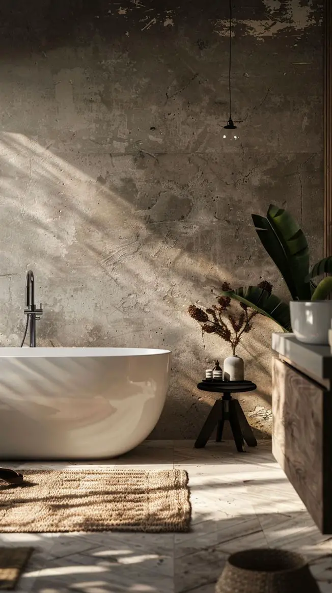 48+ Amazing Earthy Bathroom Ideas You Will love DecorwithEva