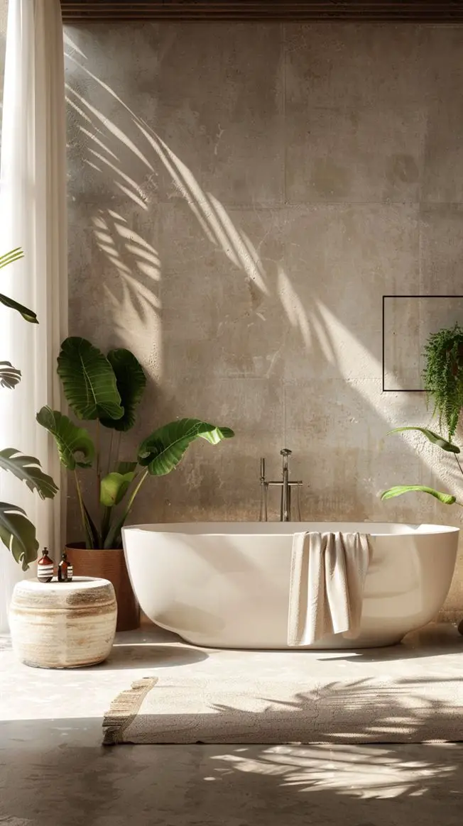 48+ Amazing Earthy Bathroom Ideas You Will love DecorwithEva
