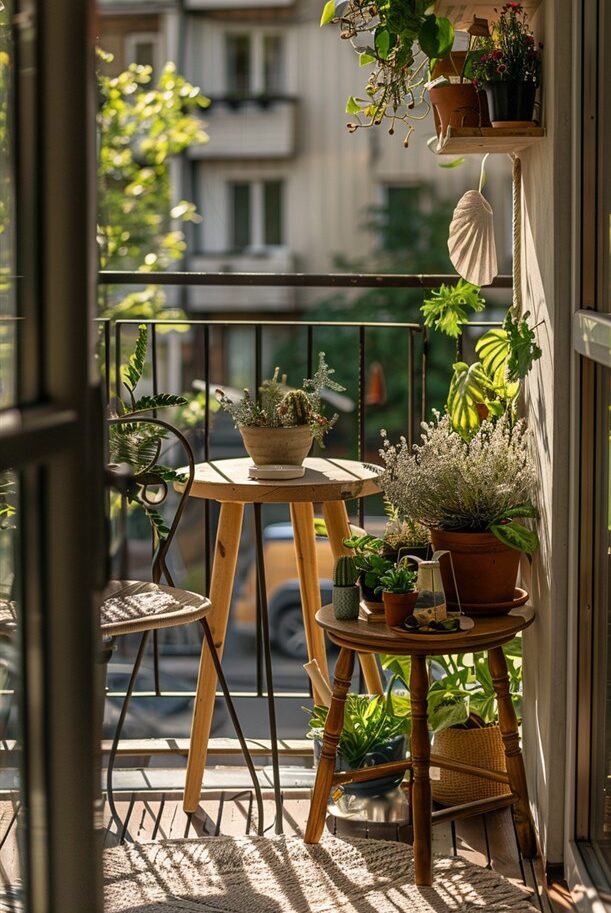 50+ Stunning Small Apartment Balcony ideas