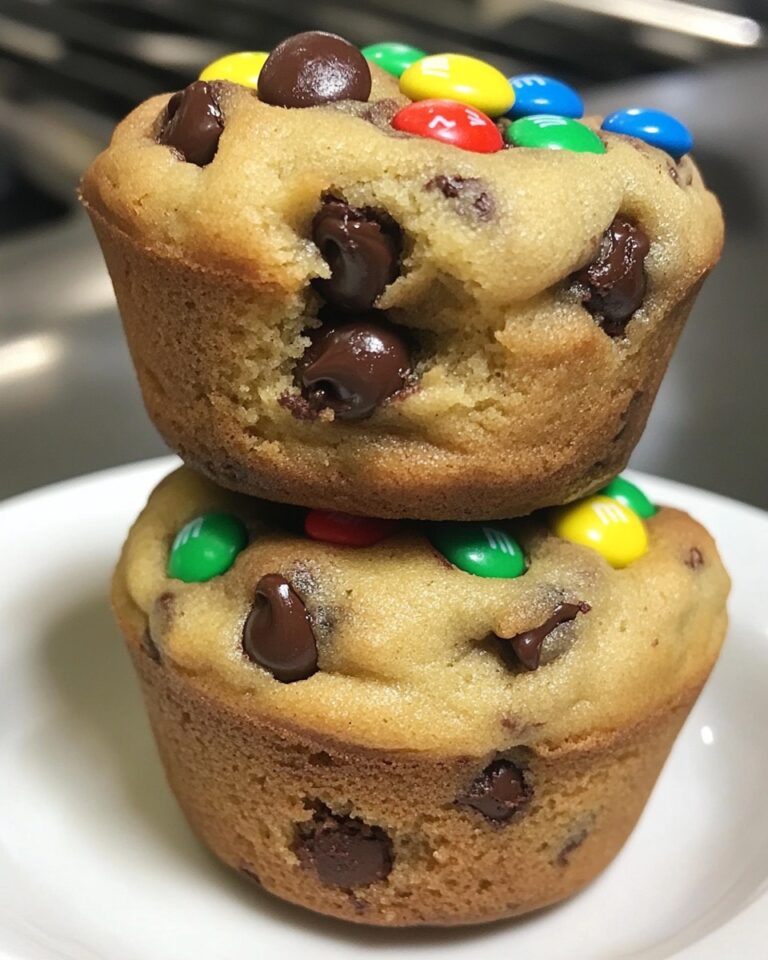 Mini Chocolate Chip and Candy Muffins