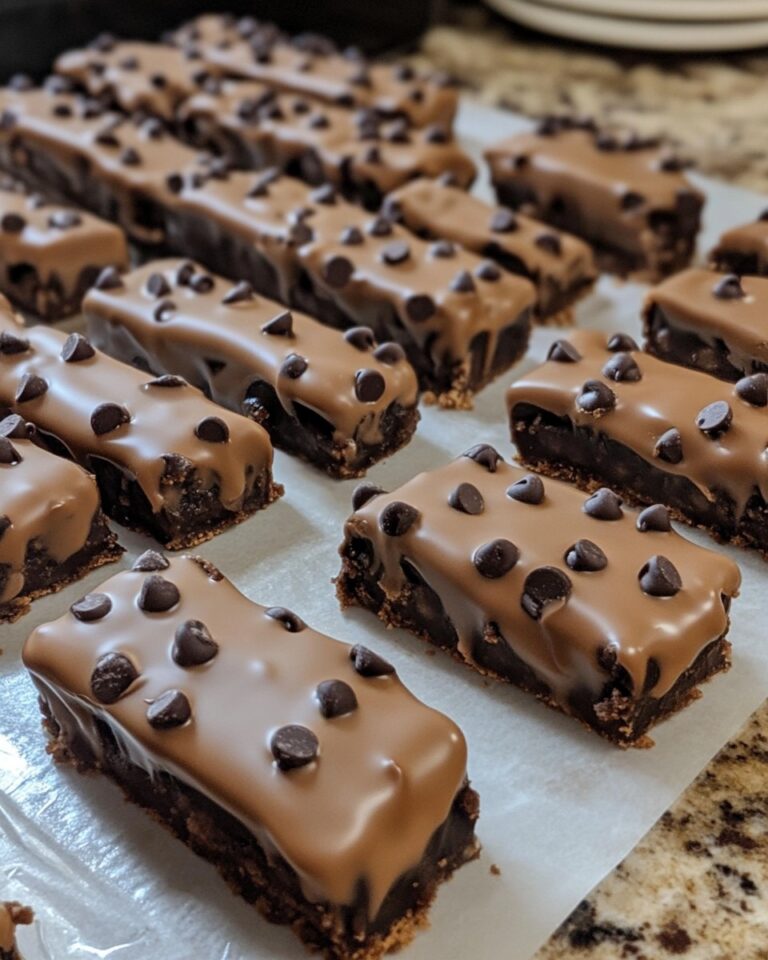 Chocolate Chip Fudge Bars