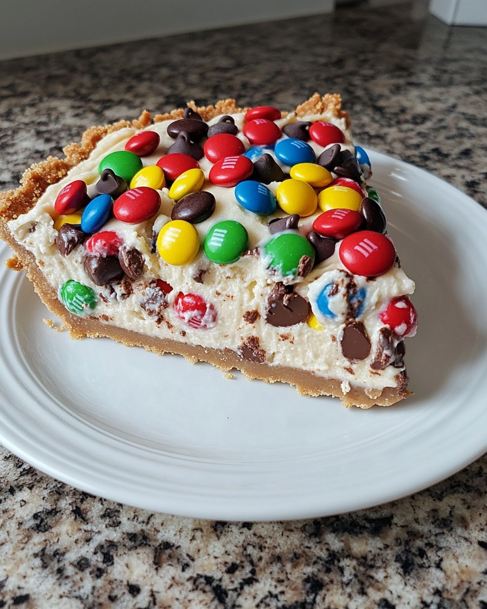 Colorful Candy Cookie Pie