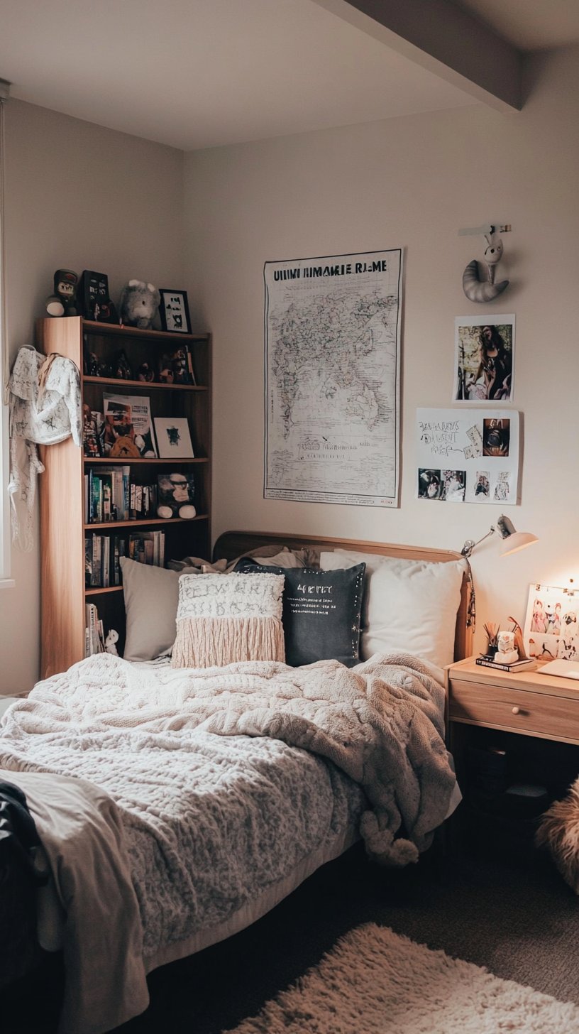 28+ Incredible Uni Bedroom Decor Ideas - DecorwithEva