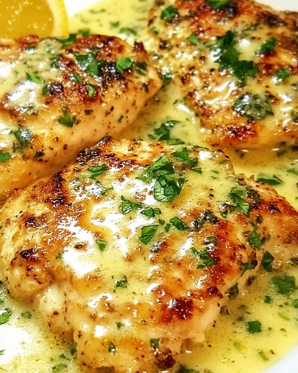 Creamy Lemon Garlic Chicken