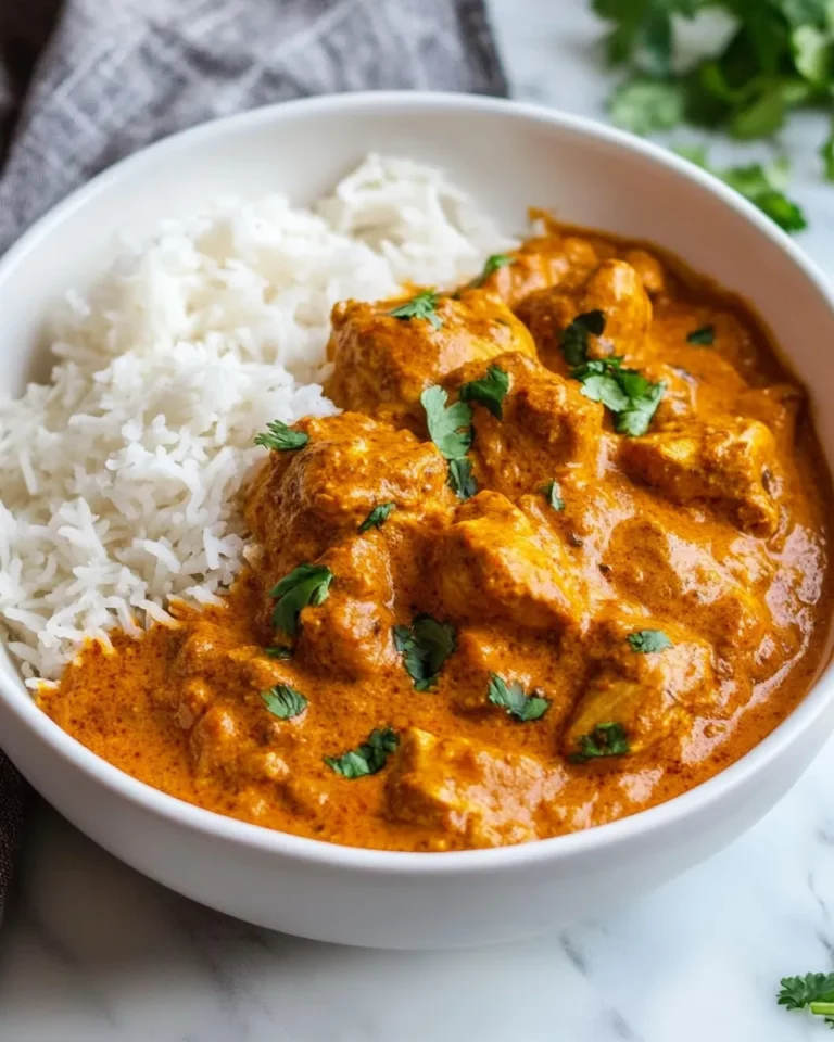 Creamy Spiced Chicken Curry