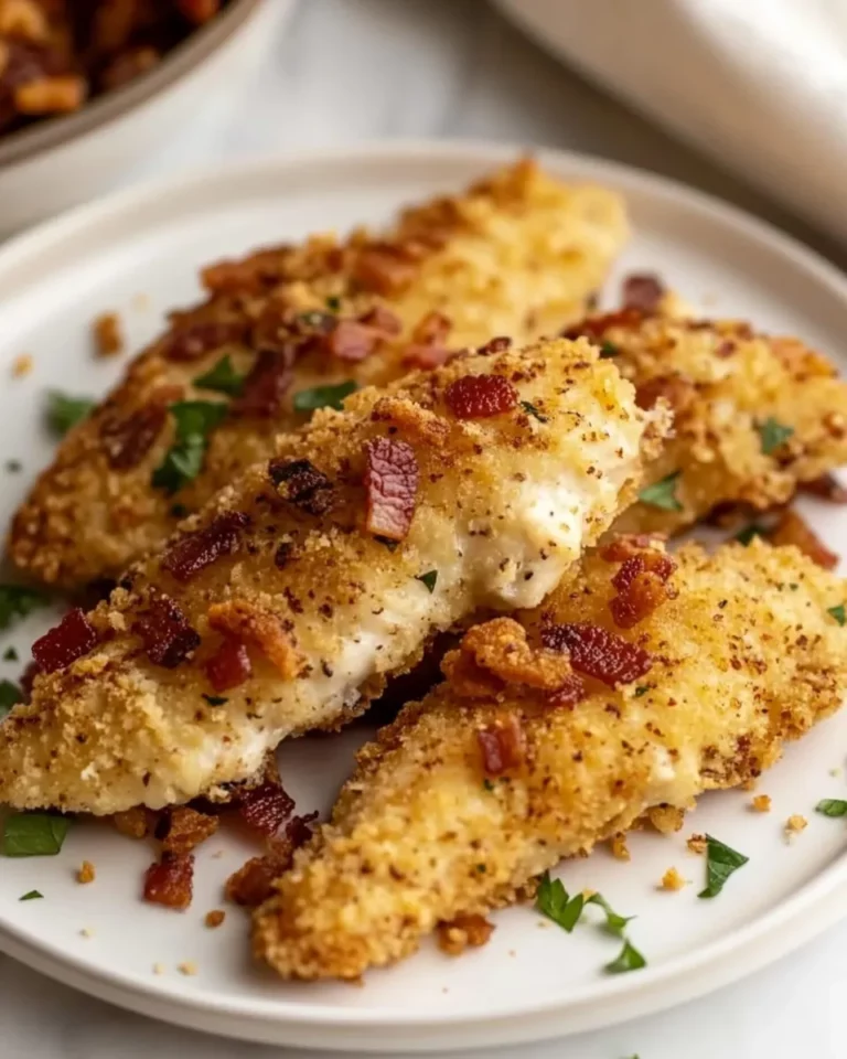 Cheddar Bacon Chicken Tenders