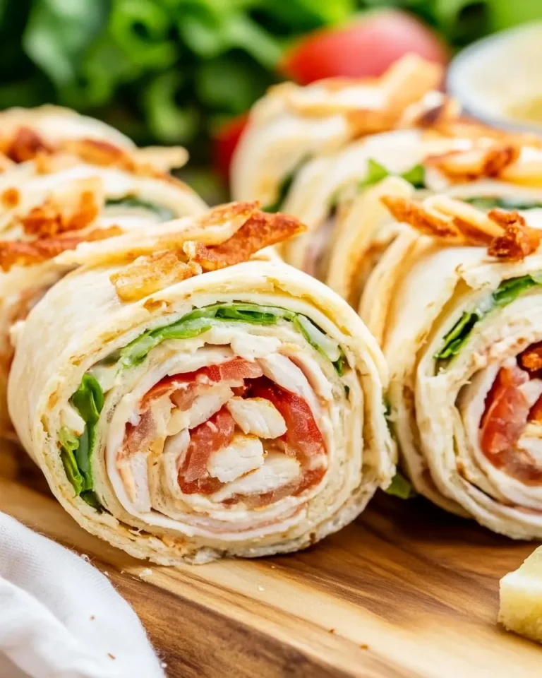 Club Sandwich Pinwheels