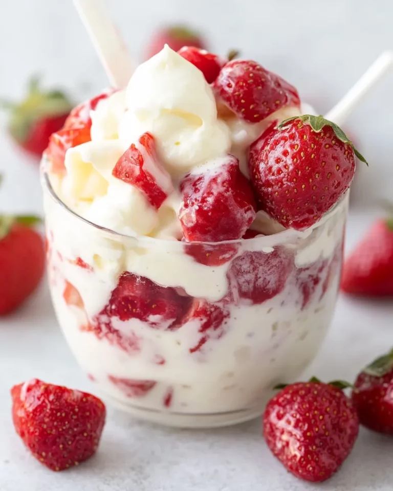 Fresas con Crema