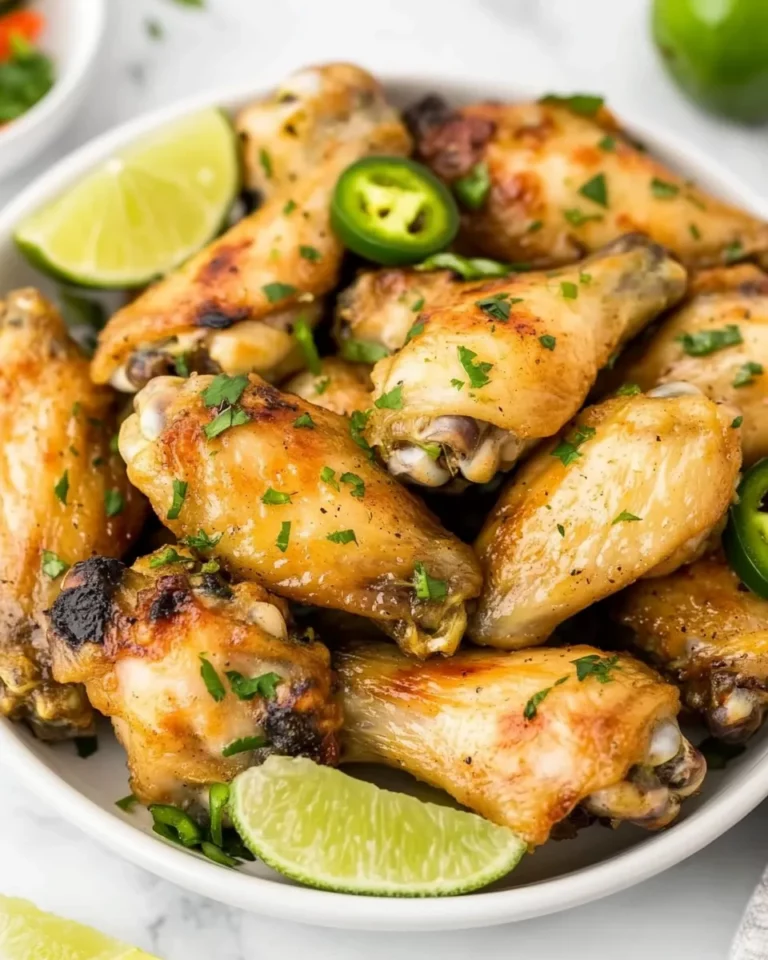 Jalapeno Lime Chicken Wings