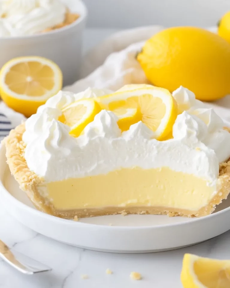 Lemon Pudding Pie